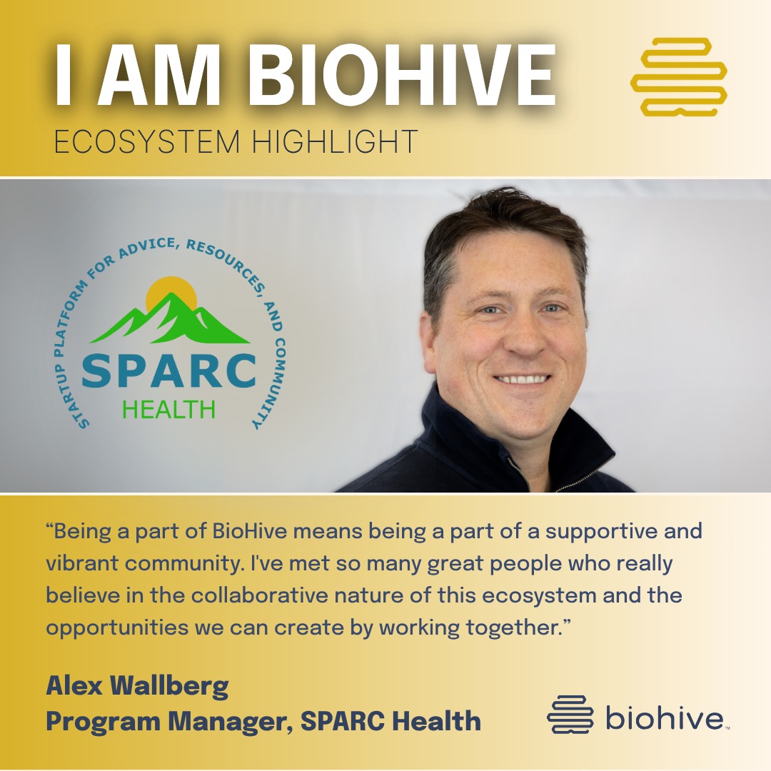 🔬 #IAMBIOHIVE: Alex Wallberg
Program Manager, SPARC Health
With roots in biomedical engineering, entrepreneurship, and growth-stage investing, Alex is passionate about helping early-stage founders bring life-changing health tech to market.
💬 “The most exciting part of my work is learning from smart, motivated founders who are working to put good into the world.”
As part of the BioHive ecosystem, Alex is focused on building bridges:
💬 “I’m excited to help connect experienced mentors and capital providers to health tech startups and help them accelerate their innovations.”
biohive.com/iambiohive