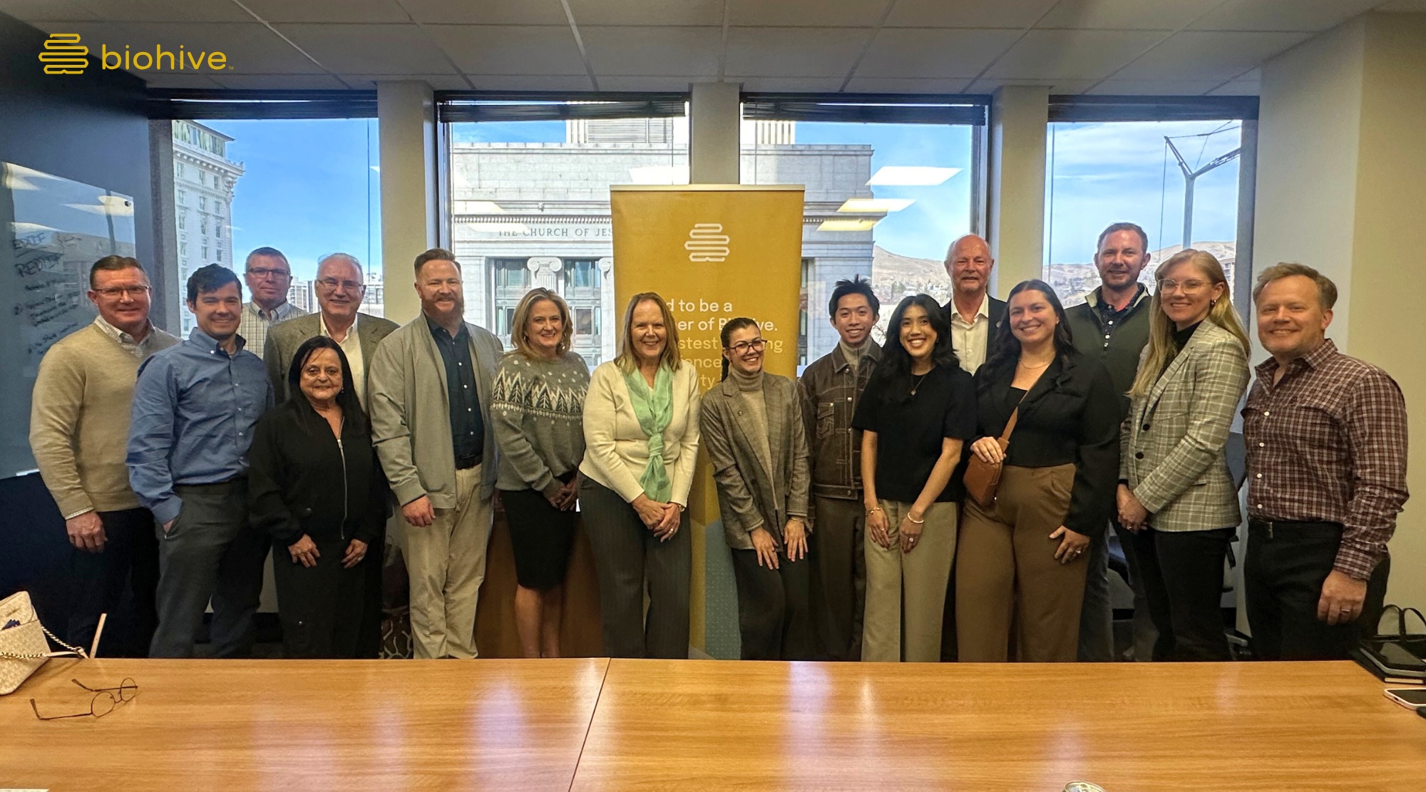 🐝 BioHive Service Partner Roundtable 🐝
Across the life sciences ecosystem, progress is powered not only by breakthrough science, but by the service partners who help teams and leaders build, scale, and succeed. From accounting and legal to IP, employee benefits, manufacturing, and beyond, these organizations provide critical expertise at every stage of growth.
Yesterday, we convened service partners from across Utah’s life sciences community for a roundtable focused on building stronger connections, increasing awareness of available resources, and creating more meaningful ways to collaborate across the ecosystem. Conversations highlighted the value of intentional networking, shared visibility, and continued relationship-building to ensure innovators know where and who to turn for support.
Grateful to be part of a community committed to growing together and strengthening Utah’s life sciences ecosystem.