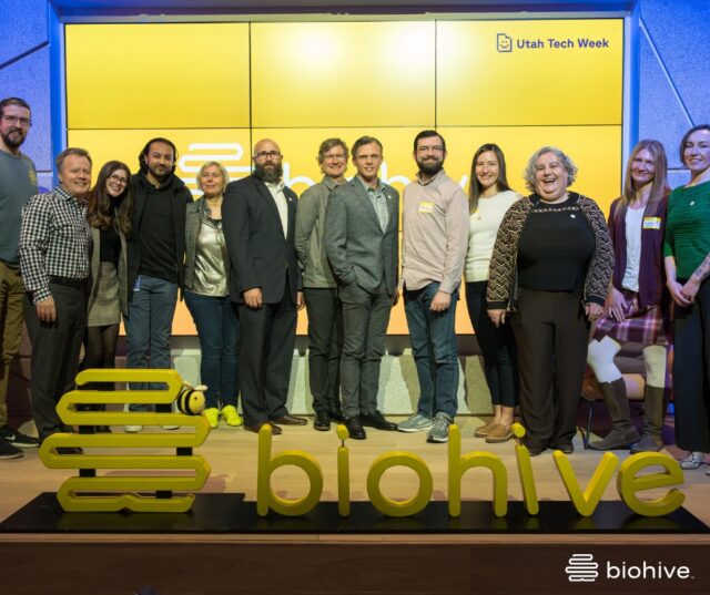 The BioHive community showed up in full force during Utah Tech Week, from BioHive’s HealthTech Hub Collider and the The Nucleus Institute Strategic Open to the University Growth Fund Utah Student Tech Day!

Thank you to everyone who joined us at our Collider event to hear from our incredible speakers, Adam Kotter, Orly Alter and Richard Ferguson, as they discussed the role of algorithms in the future of healthcare.

Be sure to follow us for more HealthTech Hub events throughout the year. We’re already looking forward to Utah Tech Week 2027!