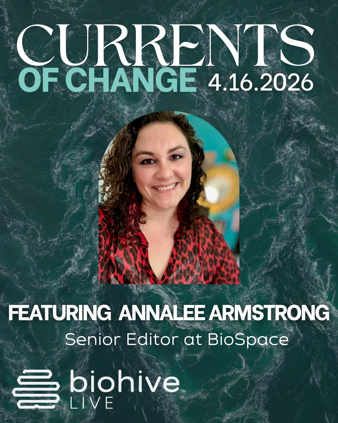 🐝 BioHive Live 2026 Speaker Announcement - Annalee Armstrong 🐝

Annalee Armstrong, Senior Editor at BioSpace, is an award-winning biopharma journalist covering the business of drug development. From her early days reporting at small newspapers across Western Canada to writing for major outlets, Annalee has covered everything from energy and environmental regulation to healthcare, biopharma and the Yukon Quest Sled Dog Race in Alaska.

On April 16th, Annalee will take the stage alongside Janice Chen to moderate the conversation on navigating currents of change throughout your career, form early stages to leading a team.

Don’t miss the opportunity to hear Annalee’s expert perspective and communication in action and to learn about Janice's journey from the lab to leadership; starting from discovering her passion for science here in Utah to becoming Co-Founder, CSO & President, Research at Mammoth Biosciences. 

Claim your seat today at the link in bio!