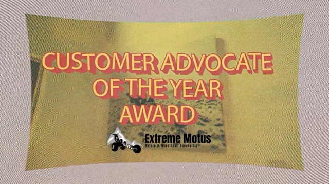  Extreme Motus Customer Advocate of The Year Award // Best of BioHive 25