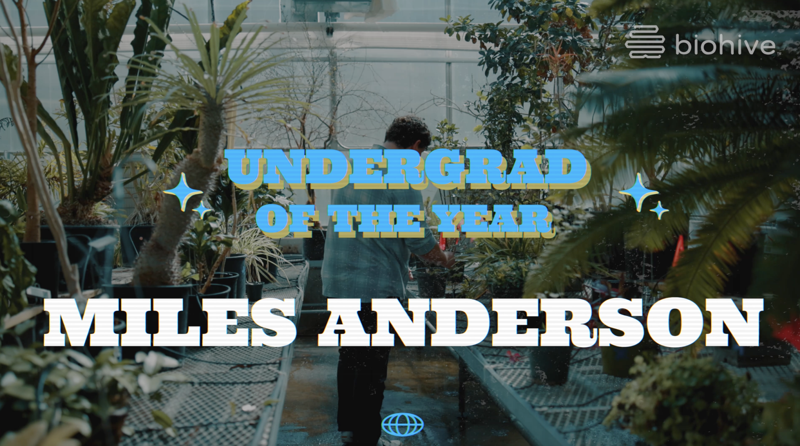 Undergraduate of the Year // Miles Anderson
