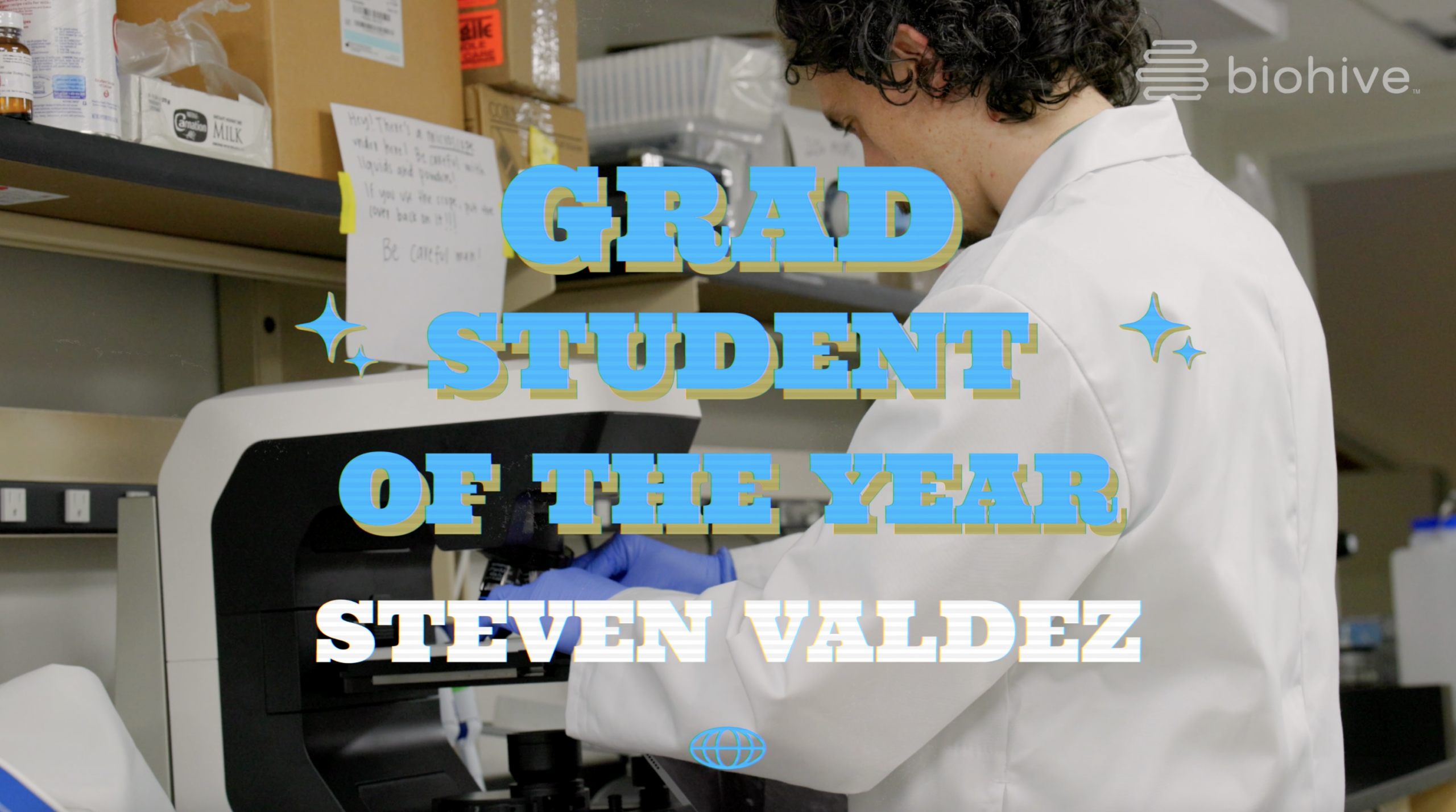 Graduate Student of the Year // Steven Valdez